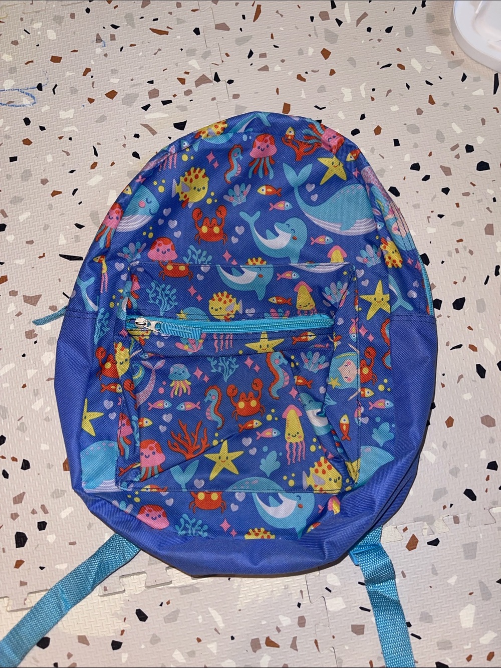 Kids Ocean Friends Backpack - Blue